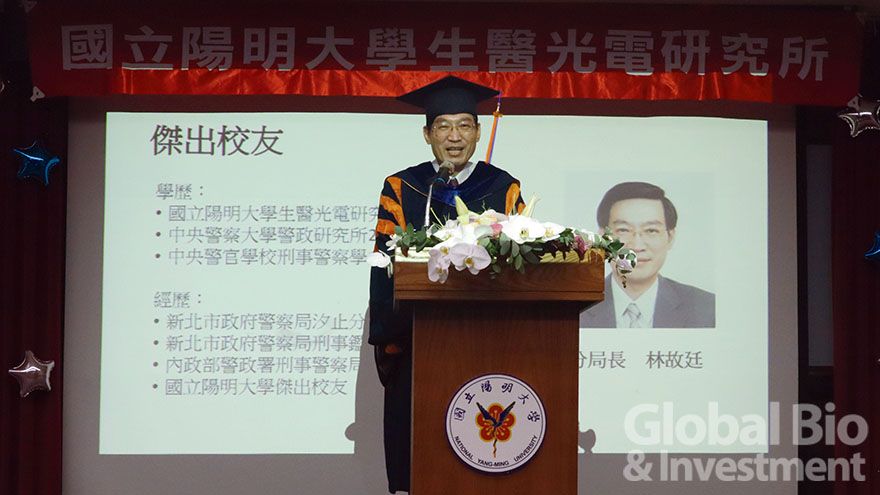 光電所林故廷博士致詞
